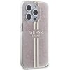 Guess GUHCP15LH4PSEGP iPhone 15 Pro 6.1 różowy/pink hardcase IML 4G Gold Stripe